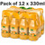 Juice Tree Orange Juice Drink From Concentrate Bottle Kid Lunch Box Pack12x330ml