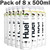 Huel Ready to Drink Vanilla Low Sugar Protein Vegan Juice Bottles Pack 8x500ml