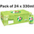 7UP Zero Sugar Sparkling Soft Drink Lemon Lime Taste Cans Seal Pack 24 x 330ml