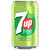 7UP Zero Sugar Sparkling Soft Drink Lemon Lime Taste Cans Seal Pack 24 x 330ml
