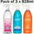 Method Mixed Sprays Multi-Purpose Bathroom Powerful Dirt Cleaning Pack 3 x 828ml