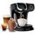 Tassimo Bosch My Way Touch Buttons 1.3L Tank Black Pod Coffee Machine TAS6502GB 