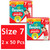 Pampers Baby Dry Nappy Size 7 Diaper Protect Pants 17+kg Jumbo+Pack 2x50 Nappies