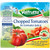 Valfrutta Chopped Tomatoes in Tomato Juice Red Rich Italian Tin Can Pack 12x400g