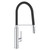 GROHE Feel Single Side Lever Pro Hose Chrome Kitchen 1/2" BSP Mixer Tap 30189000