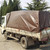 Heavy Duty Tarps Reversible Tarpaulin Rain Cover 3.6x4.8m Brown Silver 2pcs Pack
