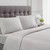 Kirkland Signature 680 Thread Cotton Grey King Duvet Sheet Pillow 6 Piece Set