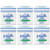 Johnson's Baby Pure Cotton Tips Gentle Clean Paper Sticks Soft Pack 6 x 200 Buds