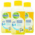 Dettol Washing Machine Cleaner Citrus Lemon Breeze Limescale Pack of 3 x 250ml