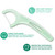 Plackers Micro Mint Dental Tooth Flossers Foldable Toothpick Travel Case 600 Pcs