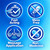 Deep Freeze Glide-On Gel Fast Acting Soothing Cool Pain Relief Rollerball 3x50g
