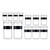 Bodum PRESSO Storage With Lids Food Container Plastic Jars Mix Size Pack 12 Pcs