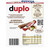 Ferrero Duplo Milk Chocolate Crispy Wafer Cream Filling Bars 327g Pack 18x 18.2g