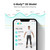 Eufy P2 Digital Smart Scale in Black Virtual 3D Body App Model Measure T9148111