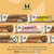 My Protein Layered Multipack Variety Low Sugar Snack Mix Flavour Bar Pack 12x60g