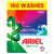Ariel 4 in 1 Colour Wash Pods Laundry Detergent Power Washing Pack 160 Capsules
