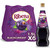 Ribena Blackcurrant Squash Party Fruit Flavour Juice Family Bottle Pack 6 x 1.5L
