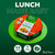 John West Light Lunch Mediterranean Style On The Go Tuna Pasta Salad Pack 6x220g