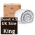 Panda The Cloud Bamboo 4.5 Tog All Seasons Duvet UK King Bed Size 225x220cm