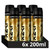 Lynx Marshmallow Smoke Aerosol Deodorant Body Spray Musk Scent Fifa Pack 6x200ml