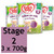 Cow&Gate Stage 2 Follow On Milk 6-12Months Formula Powder Substitute Pack 3x700g