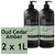 Baylis & Harding Goodness Body Wash Natural Rich Oud Cedar & Amber Pack 2 x 1L