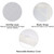 Panda Memory Foam Bamboo Mattress Topper Hydro Foam UK King Bed Size 200x150cm