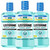 Listerine Cool Mint Milder Taste Mouthwash Oral Mouth Wash Rinse Pack 3 x 750ml