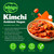 Bibigo Korean Sliced Kimchi Fermented Vegetables Spicy Fermented Vegan 5 x 150g