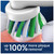 Oral-B Pro Cross Action Electric Toothbrush Replacement Heads Black 10 Pcs Pack