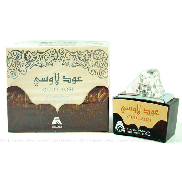 Oud Laosi by Oudh Al Anfar Woody Halal Fragrance Attar EDP Spray Perfume 100ml