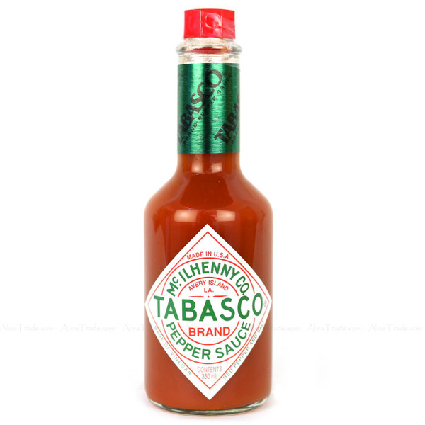 McIlhenny Co. Tabasco Red Pepper Sauce Versatile Hot Spicy Flavour Taste 350ml