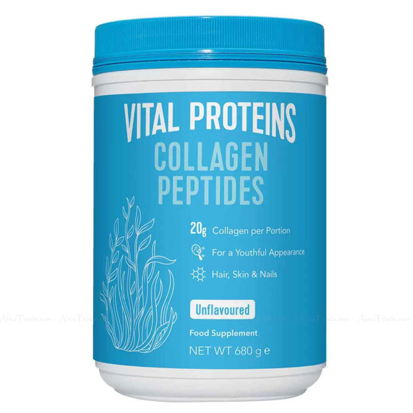 Vital Proteins Collagen Peptides Hair Skin Nail Youthful Body Powder Pack 680g