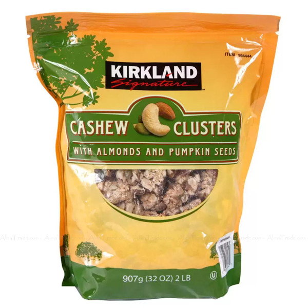 Kirkland Signature Cashew Cluster with Almonds and Pumpkin Seeds Sweet Pack 907g