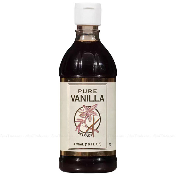 Kirkland Signature Pure Vanilla Extract Food Dessert Baking & Recipes Pack 473ml