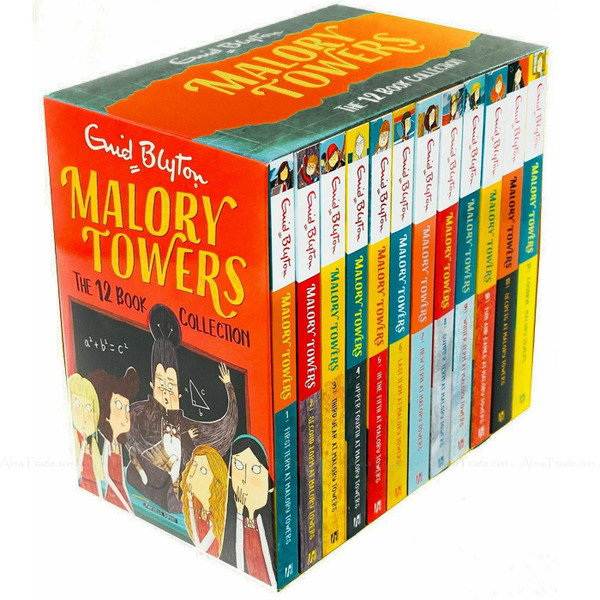 Malory Towers Series by Enid Blyton Classic Complete Collection 12 Books Box Set