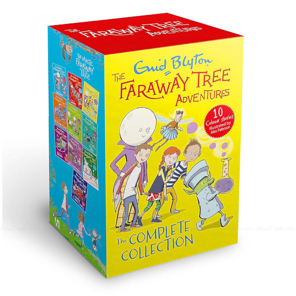 The Faraway Tree Adventures Collection by Enid Blyton Stories 10 Books Box Set