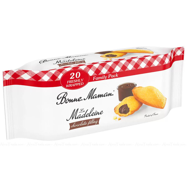 Bonne Maman Chocolate Filling Soft Butter Cake Filled Madeleines France Pack600g