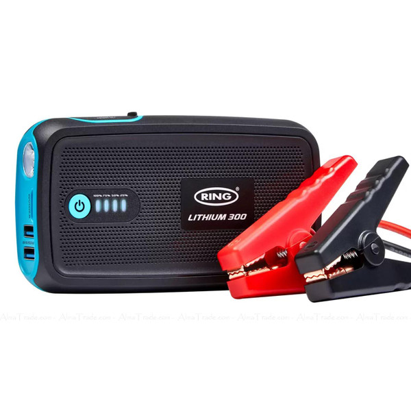 Ring High Power Micro Jump Starter Car Compact Portable + USB Powerbank RPPL300 