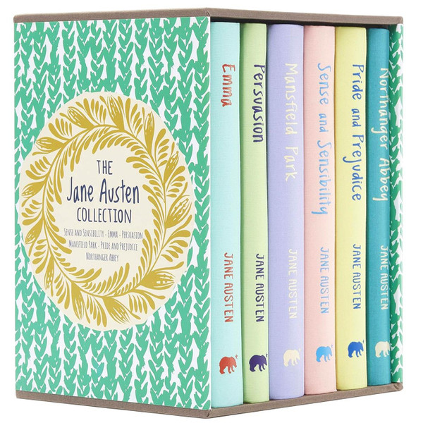 The Jane Austen Collection 6 Books Hardback Arcturus Collector Classics Box Set