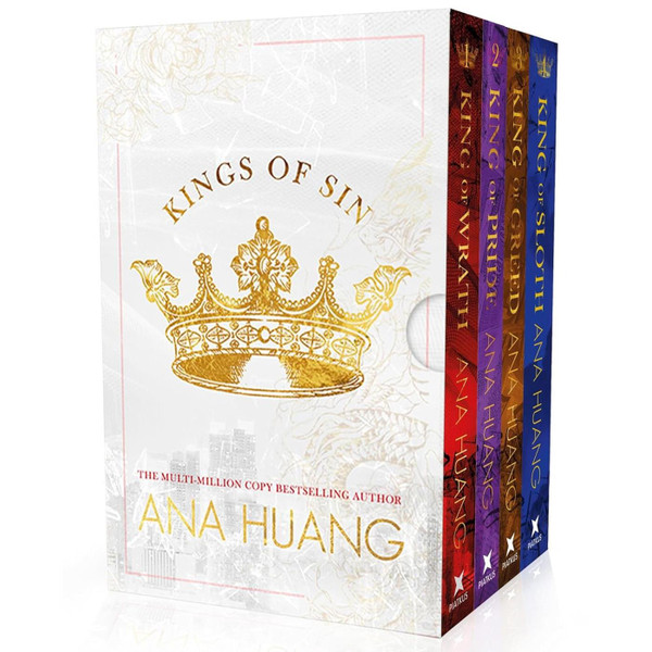 Kings of Sin Series by Ana Huang 4 Books Paperback Complete Collection Box Set