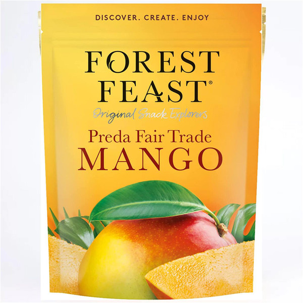 Forest Feast Exotic Dried Fruit Philippine Mango Preda Snack Vegan Pack 690g