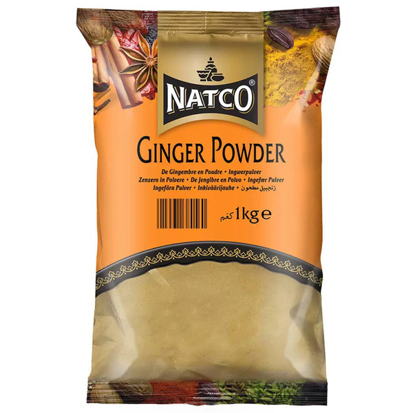 Natco Ginger Powder Spice Herb Aromatic Flavour Food Catering Dressing Pack 1kg