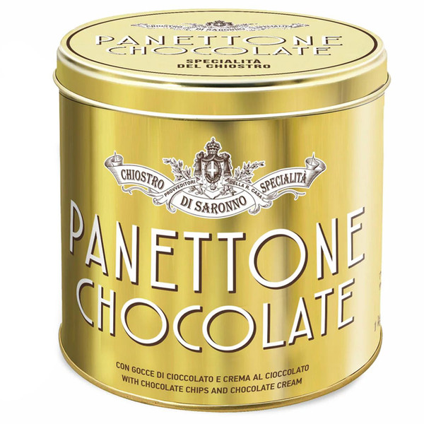 Lazzaroni Chiostro Di Saronno Italian Chocolate Panettone Milano Cake Gift 1kg