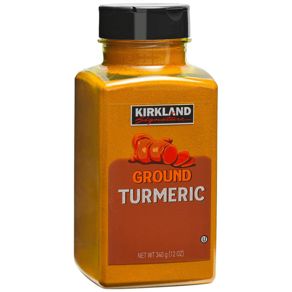 Kirkland Signature Spice Seasoning Ground Turmeric Ginger Herb Dressing Jar 340g