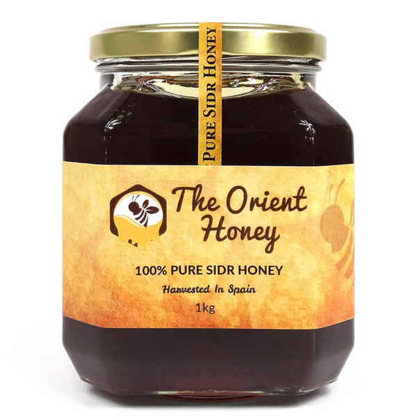 The Orient Honey Jar Pure Sidr Royal Spain Raw Natural Healing Quality Pack 1kg