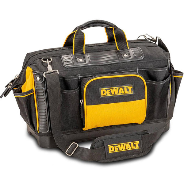 DeWalt 18" Tool Storage Bag Shoulder Strap Padded Waterproof Durable Carry Case