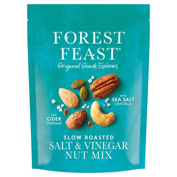 Forest Feast Salt & Vinegar Nut Mix Slow Roasted Variety Seeds & Nuts Pack 1kg