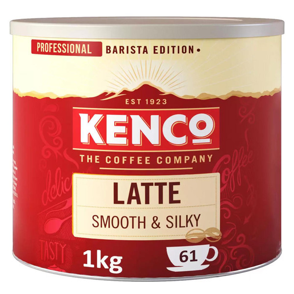 Kenco Instant Latte Smooth Silky Taste Barista Edition Coffee Company Pack 1kg