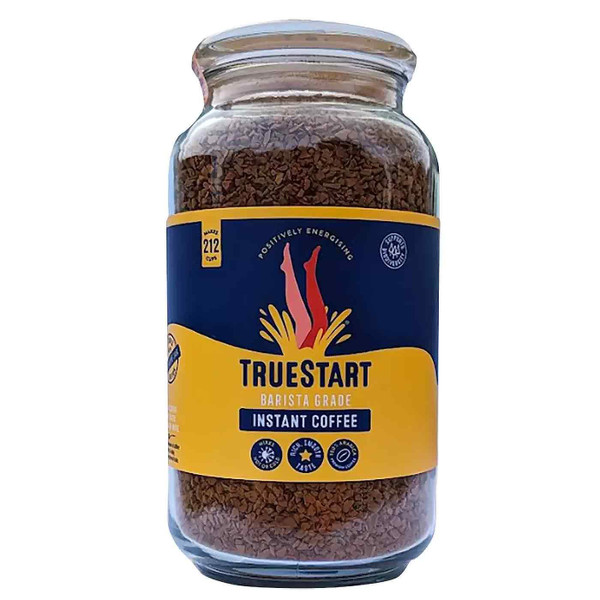TrueStart Arabica Instant Premium Coffee Barista Grade Rich Smooth Taste Jar380g